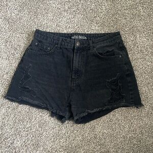 LAST CHANCE - Wild Fable Target brand black ripped denim shorts